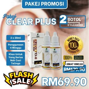 Clear Plus - 2 Botol D'Cleanser