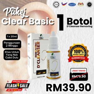 Clear Basic - 1 Botol D'Cleanser