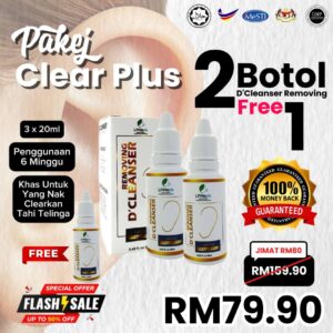 Clear Plus - 2 Botol Free 1