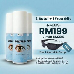 Eyesspray - 3 Botol + 1x Freegift